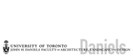 Daniels Faculty of Architecture at the University of Toronto